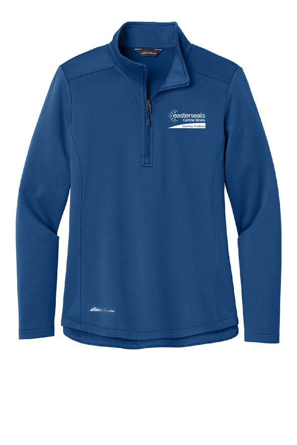 Easterseals Eddie Bauer Women's Mid Layer Fleece 1/2 Zip EMBROIDERED