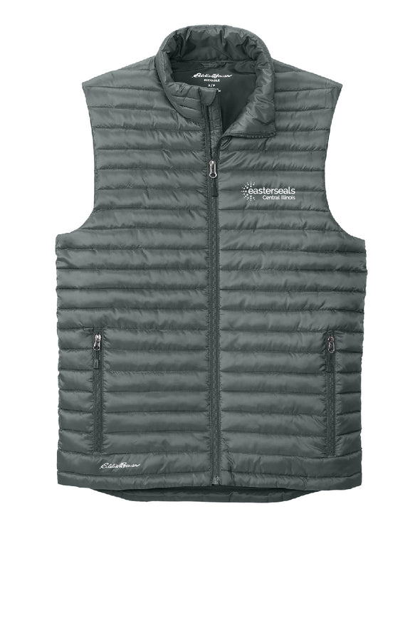 Easterseals Eddie Bauer Packable Quilted Vest EMBROIDERED