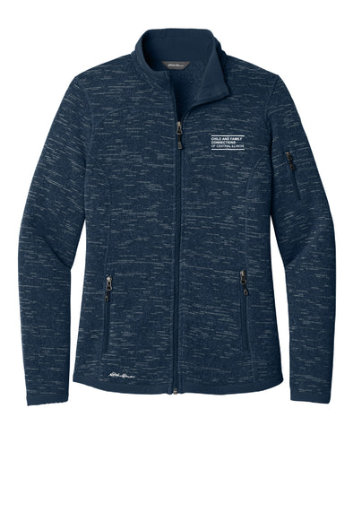 Easterseals Eddie Bauer Women's Sweater Fleece Full Zip  EMBROIDERED