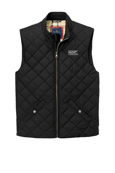 Easterseals Brooks Brothers Quilted Vest EMBROIDERED