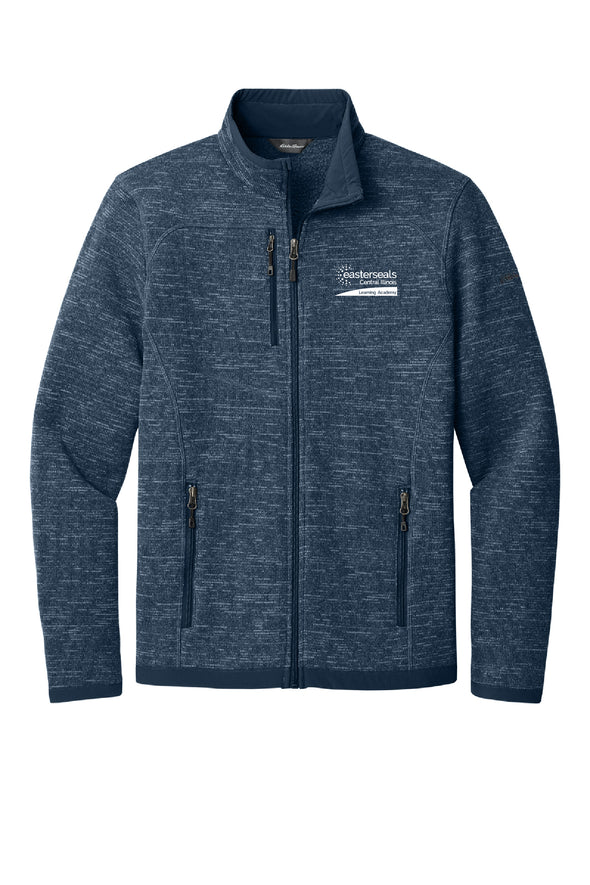 Easterseals Eddie Bauer Sweater Fleece Full Zip  EMBROIDERED