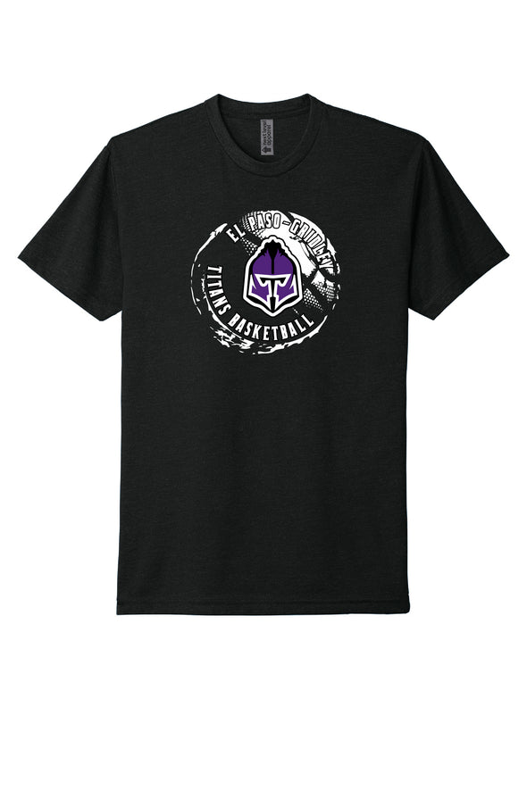 Splatter Titans Basketball Next Level Shirt