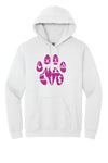 Jr Gamma Phi Circus Paw Hooded Sweatshirt