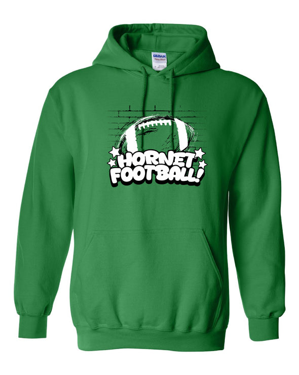 Starry Hornet Football Hooded Sweatshirt