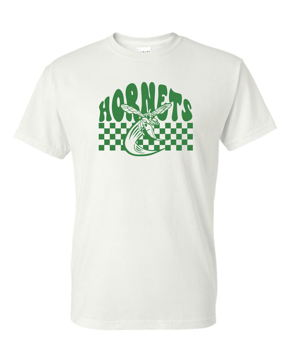 Checkerboard Hornets T-Shirt