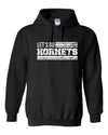 Let's Go Hornets Hooded Sweatshirt