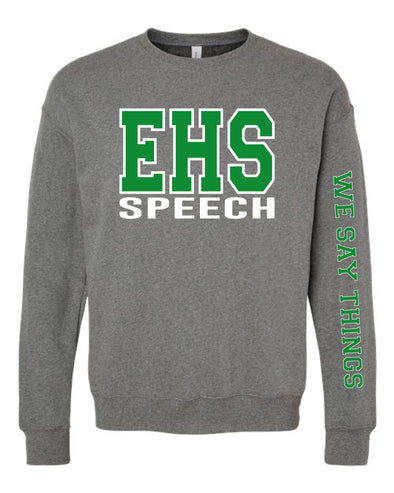 EHS Speech Hooded Crewneck Sweatshirt