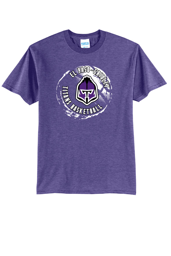 Splatter Titans Basketball T-Shirt