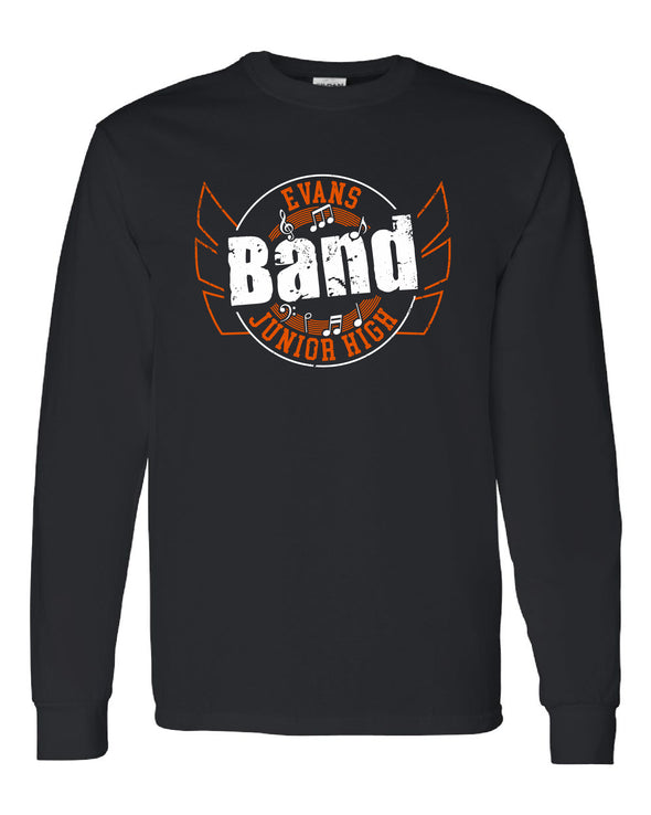 Evans Junior High Band Long Sleeve T-Shirt