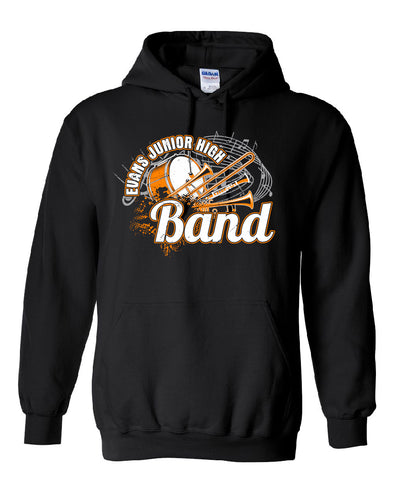 Evans Junior High Band Hooded Sweatshirt