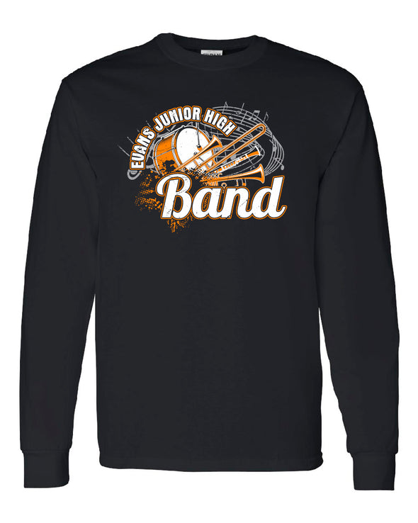 Evans Junior High Band Long Sleeve T-Shirt