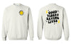 Retro Fight for Life Crew Sweatshirt