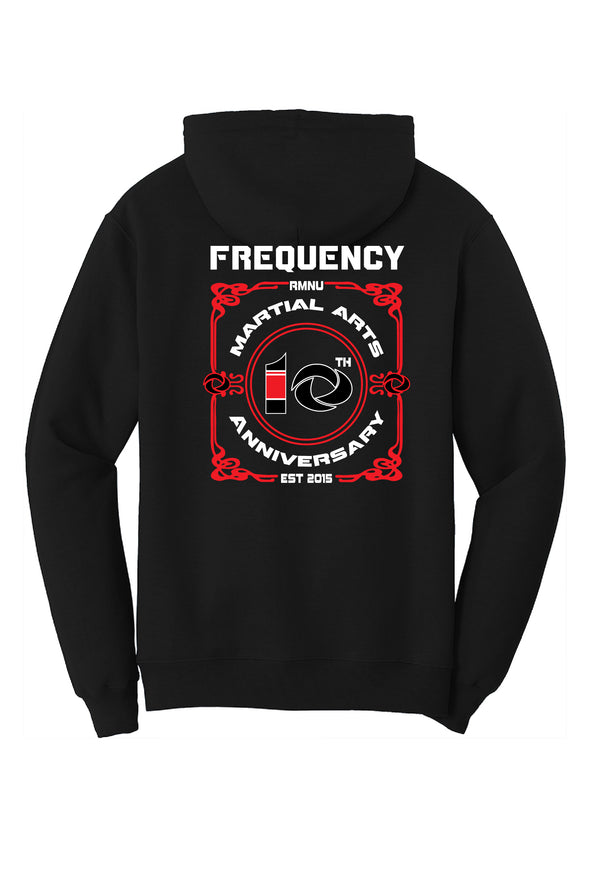 Frequency 10 Year Anniversary Hooded Sweatshirt