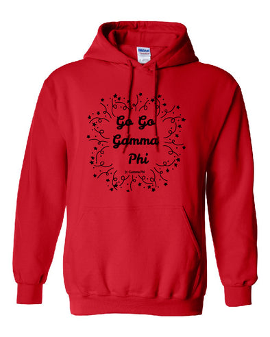 Go Go Gamma Phi Hooded Sweatshirt