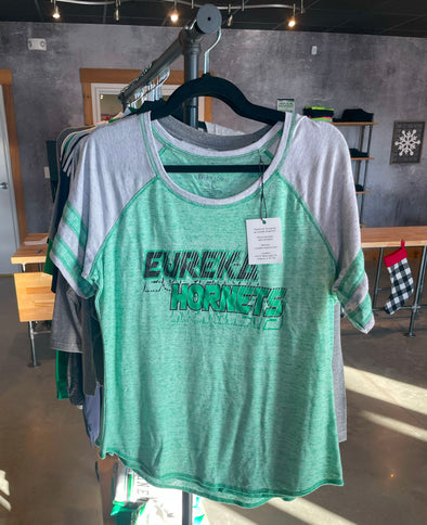 *Ladies Eureka Hornets Raglan T-Shirt