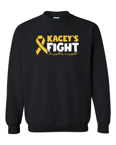 Kacey's Fight Crewneck Sweatshirt