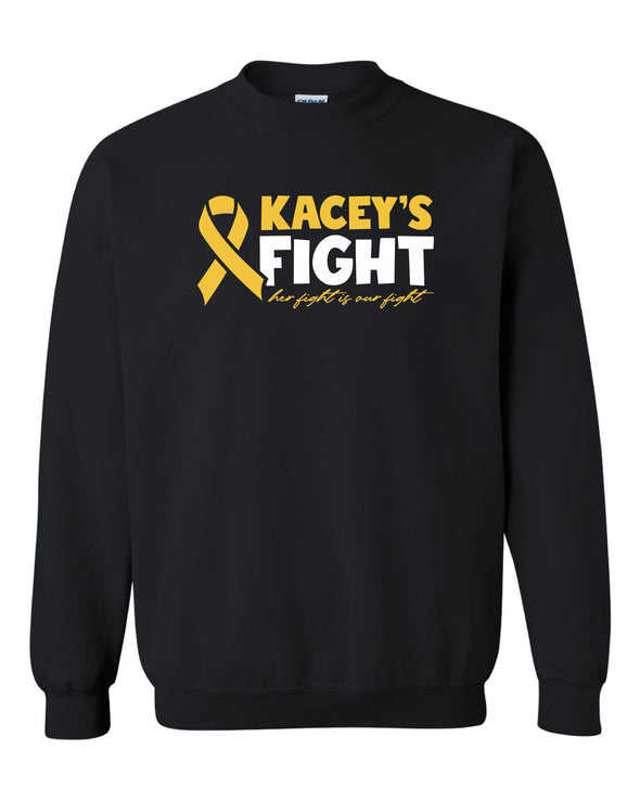 Kacey's Fight Crewneck Sweatshirt