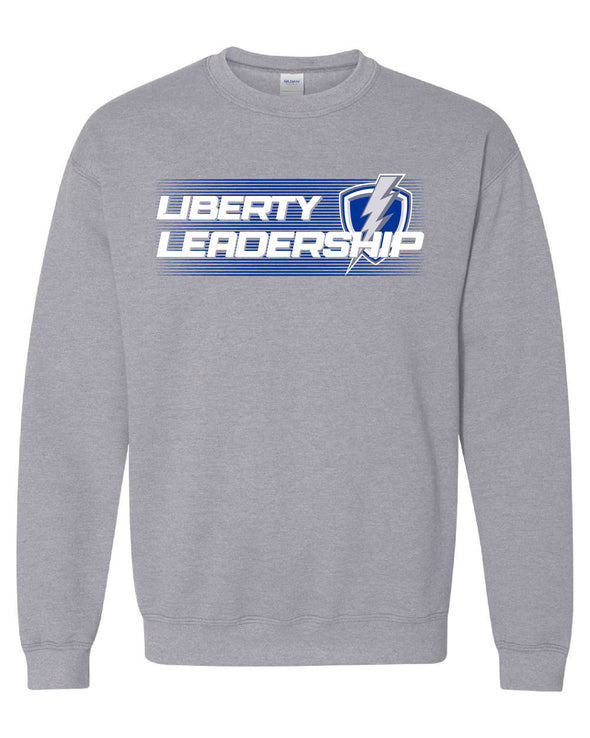 Striped Liberty Leadership Crewneck Sweatshirt