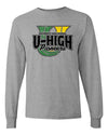NEW DESIGN Grunged U-High Pioneers Long Sleeve