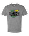 NEW DESIGN Grunged U-High Pioneers Soft STyle T-shirt