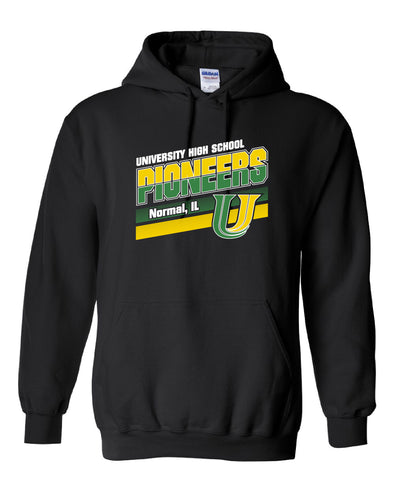 NEW DESIGN Angled Pioneers Hooded Sweatshirt