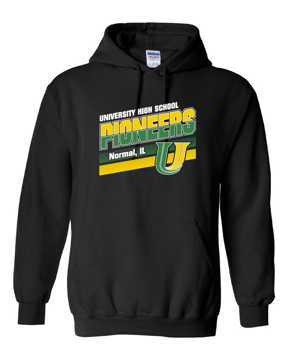 NEW DESIGN Angled Pioneers Hooded Sweatshirt