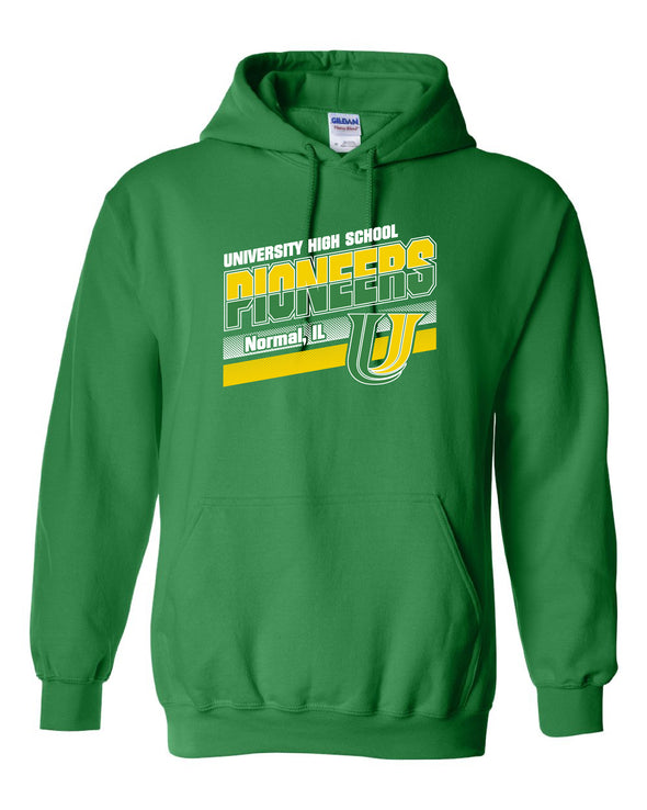 NEW DESIGN Angled Pioneers Hooded Sweatshirt