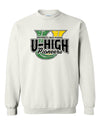 NEW DESIGN Grunged U-High Pioneers Crewneck