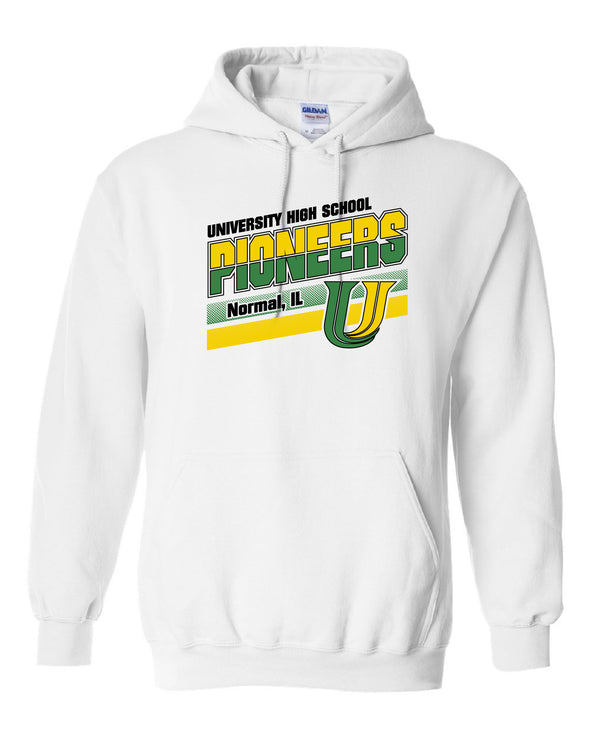 NEW DESIGN Angled Pioneers Hooded Sweatshirt