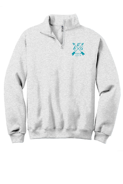 Raising Arrows Embroidered Sweatshirt Quarterzip