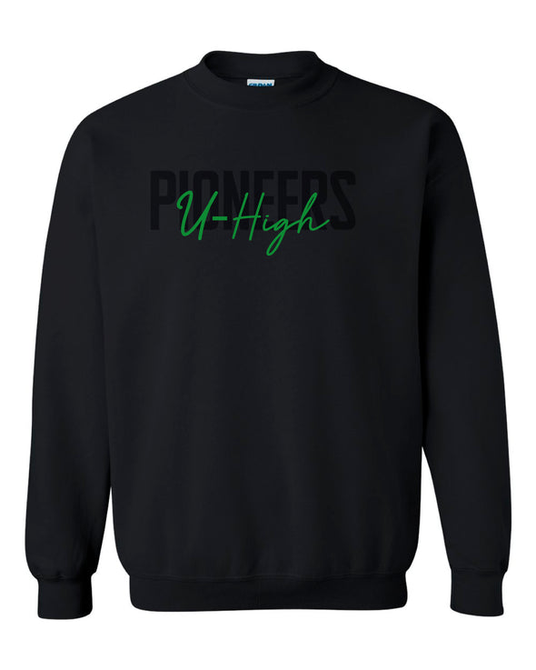U-High Pioneers Clear & Puff Crewneck Sweatshirt