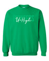 U-High Pioneers Clear & Puff Crewneck Sweatshirt