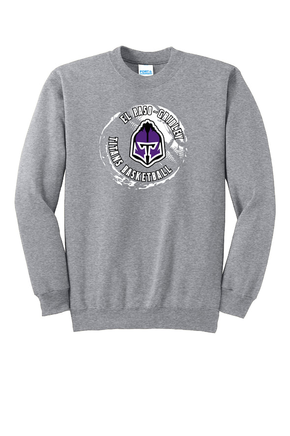 Splatter Titans Basketball Crewneck