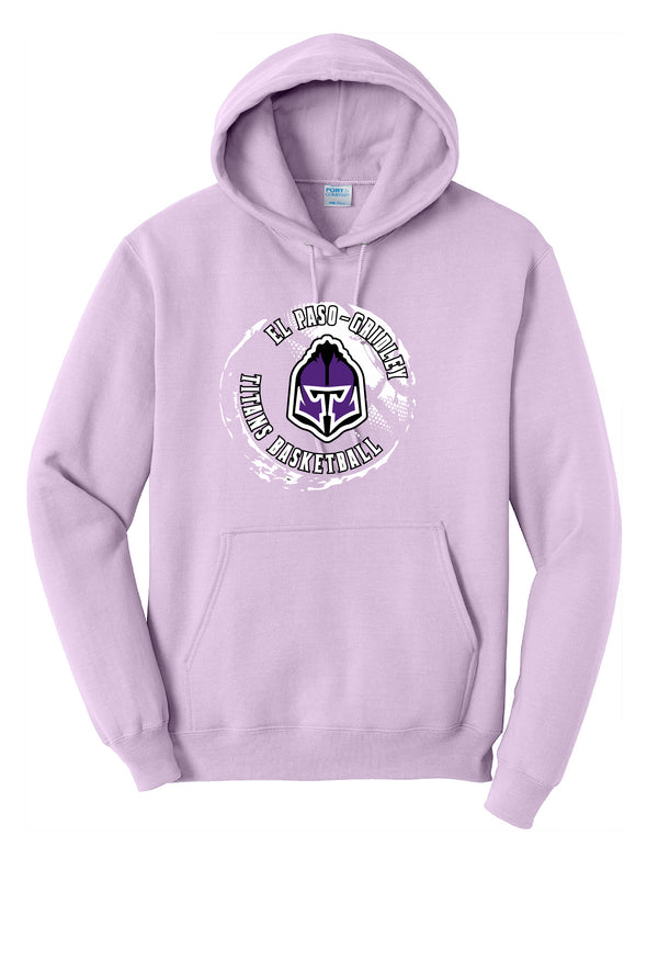 Splatter Titans Basketball Hooded Sweatshirt