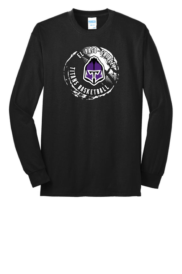 Splatter Titans Basketball Long Sleeve