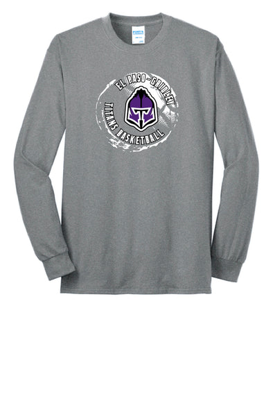 Splatter Titans Basketball Long Sleeve