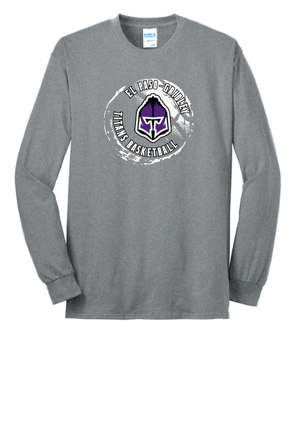 Splatter Titans Basketball Long Sleeve