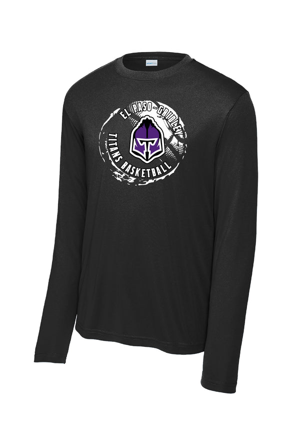 Splatter Titans Basketball Long Sleeve Dri Fit
