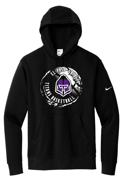 Splatter Titans Basketball Nike Hoodie