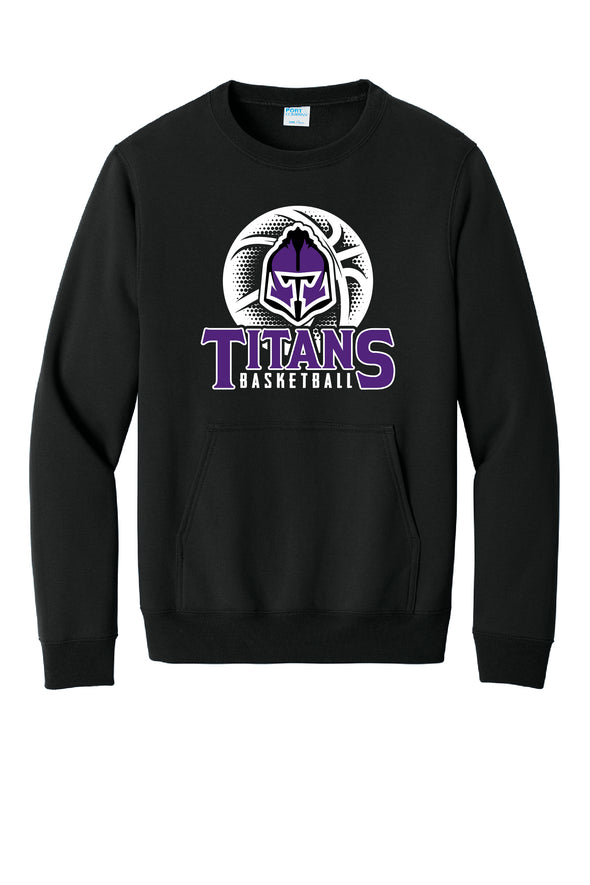 Titans Basketball Crewneck with Pocket
